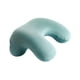 thumbnail image 3 of Almohada de viaje para escritorio de oficina, almohada para la siesta, almohada de espuma viscoelástica, almohada para dormir la siesta Verde claro, 3 of 9