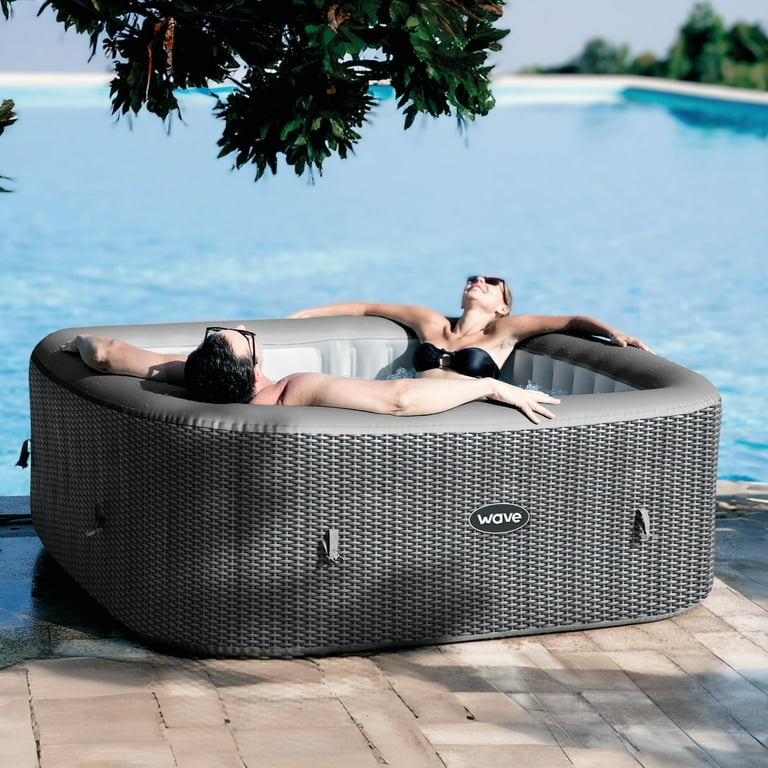 Jacuzzi MSpa Round Inflatable Bubble Spa, To Person With LED