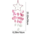 thumbnail image 3 of Usloyux under $5 Star Wind Chime, Star and Seashell Wind Chime Dreamcatcher Ornament, Woven Hanging Decor for Home Bedroom, Bohemian Style Room Decoration, 3 of 7