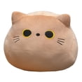thumbnail image 3 of Coussin en Peluche Chat Noir 3D Jouet en Peluche Mignon Forme de Chat Design Coussin de Canapé, 3 of 9