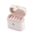 thumbnail image 4 of Jinyi Jewelry Box Izer Display Stora Case Travel Stora H Box For Women Rings Earrings Necklace Pendant Watch (2pcs), 4 of 5
