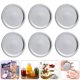 thumbnail image 1 of Moluckfu 54Ud Tapas Para Frascos De Metal Plateadas Tapas De Prácticas Y Duraderas, 1 of 8