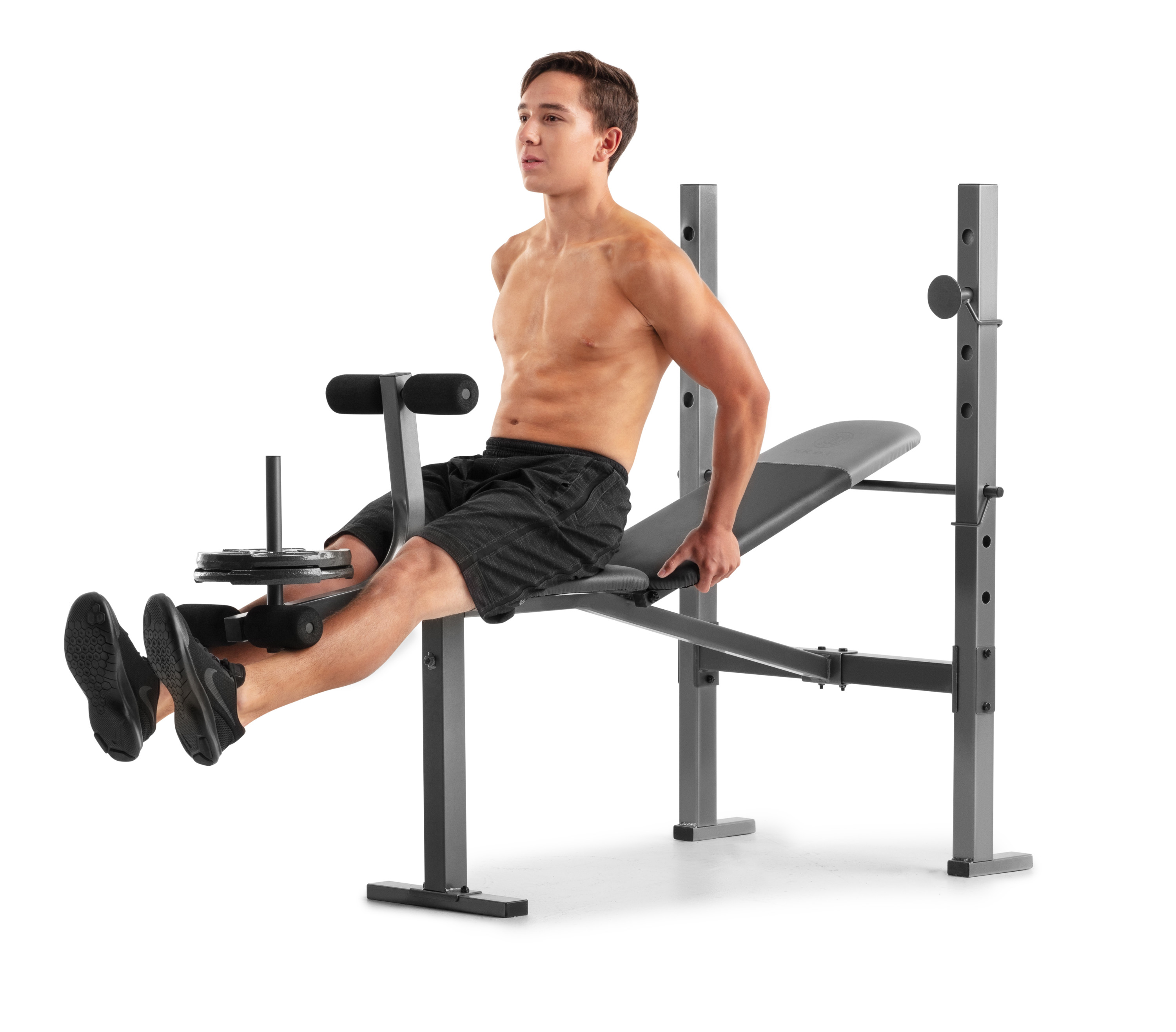 Weider XR 6.1 Adjustable Weight Bench with Leg Developer, 410 lb. Weight Limit - image 9 of 12