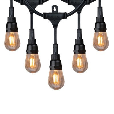 led lights string outdoor honeywell light commercial bulbs amber indoor lighting grade fixtures christmas filament decoration foot club bulb replaceable