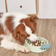 thumbnail image 4 of 1pc BPA-Free Pineapple Dog Bowl - Interactive Slow Feeder for Anti-Choking, Fun Puzzle Design - Durable Plastic Water & Food Basin, Random Color for Pups of All Sizes, 4 of 5