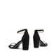 thumbnail image 3 of Sandalias de Tacón Bajo Chunky para Mujer DREAM PAIRS en Negro, 3 of 6