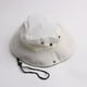 thumbnail image 3 of Sombrero de pescador para hombre, sombrero de verano para sombrilla, sombrero de protección solar para montañismo al aire libre, sombrero informal de jungla monocromático con borde redondo para hombre, 3 of 6