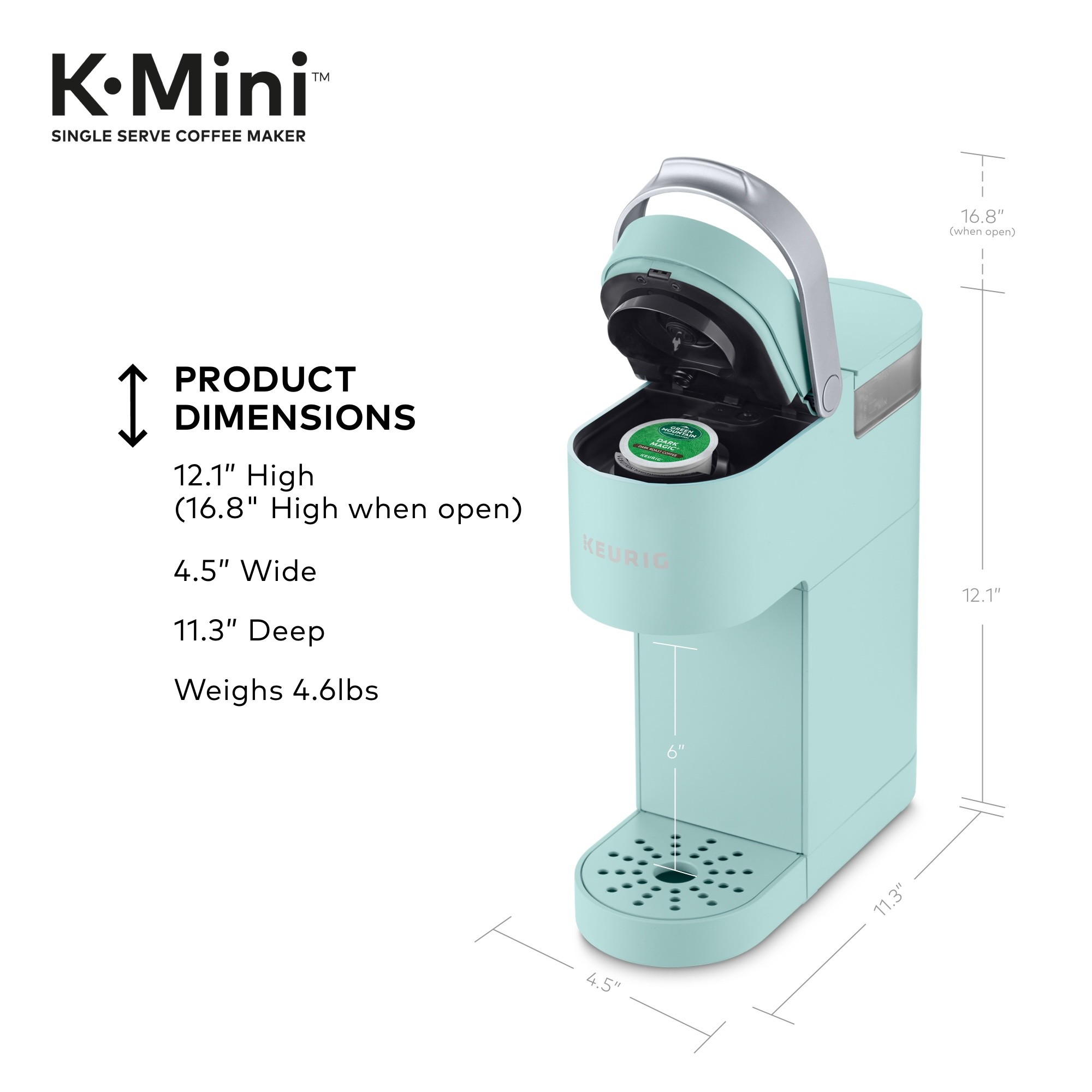 Keurig K-Mini Oasis Single-Serve K-Cup Pod Coffee Maker - image 11 of 16
