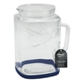 thumbnail image 6 of Mason Craft & More Glass 1 Gallon Pitcher with Removable Plastic Lid and Silicone Base, Navy, Useful for Serving Chilled Drinks, 6 of 6