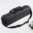 thumbnail image 1 of FONDOTIN 1Pc Professional Flute Case Protective Canvas Shoulder Case for Flute Travel, 1 of 7