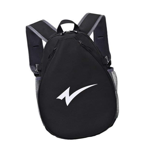 Bolsa de tenis, bolsa organizadora para raquetas de bádminton, portátil, premium, ajustable para el hombro Negro