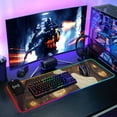 thumbnail image 6 of Ghosts and Pumpkin Light Wireless Charging RGB Gaming Mouse Pad Large Keyboard Mat Rubber Base 13 Light Modes, 6 of 6