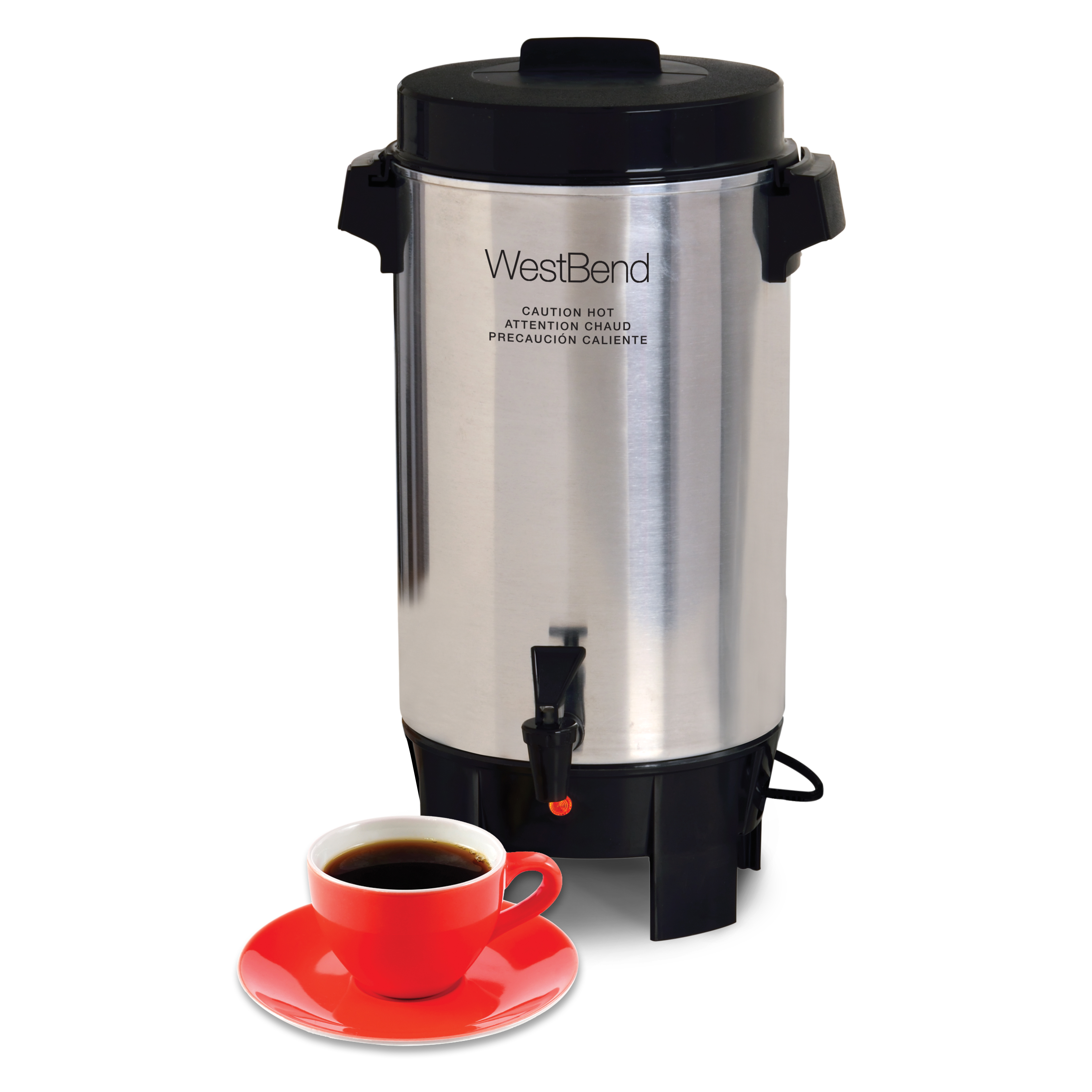 West Bend 42Cup Aluminum Commercial Coffee Urn