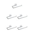 thumbnail image 3 of Cateissary Portarrollos de papel de cocina Montaje en pared de plástico Trapo autoadhesivo Estante para paños Sin perforaciones Estante de 180 Type2 NO2, 3 of 6