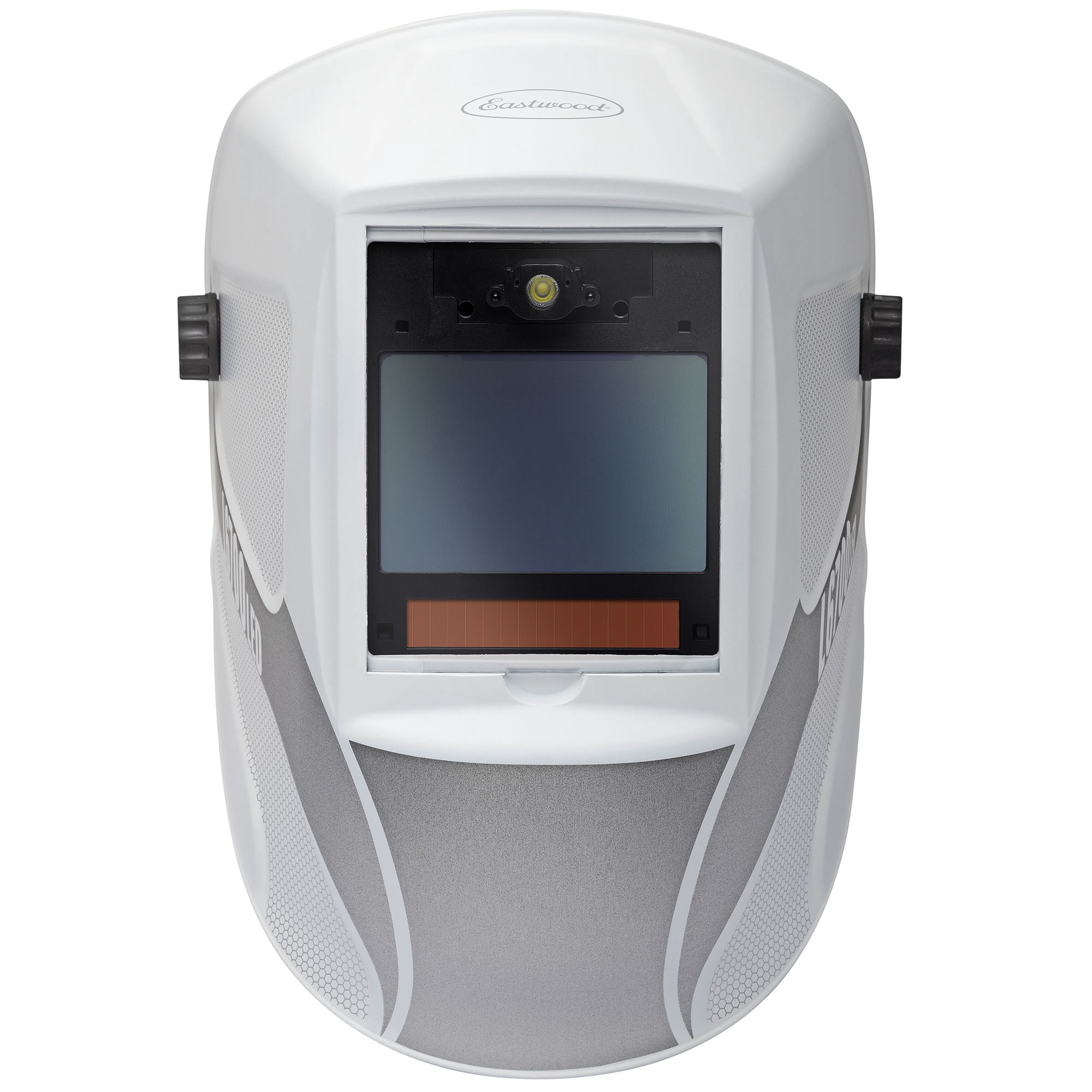 Eastwood L6700 MIG TIG Welding Helmet Matte White with LED Light