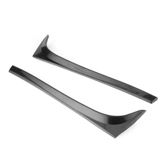 Divisor de Ventana Trasera Bling Bling Alerón Lateral de Automóvil Negro