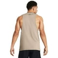 thumbnail image 2 of Men's Under Armour Left Chest Cut-Off Tank Top Color: Steel Light Heather Size: L, 2 of 4