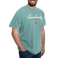 thumbnail image 4 of CafePress - Fairbanks Script Women's Dark T Shirt - Mens Comfort Colors Shirt, 4 of 5