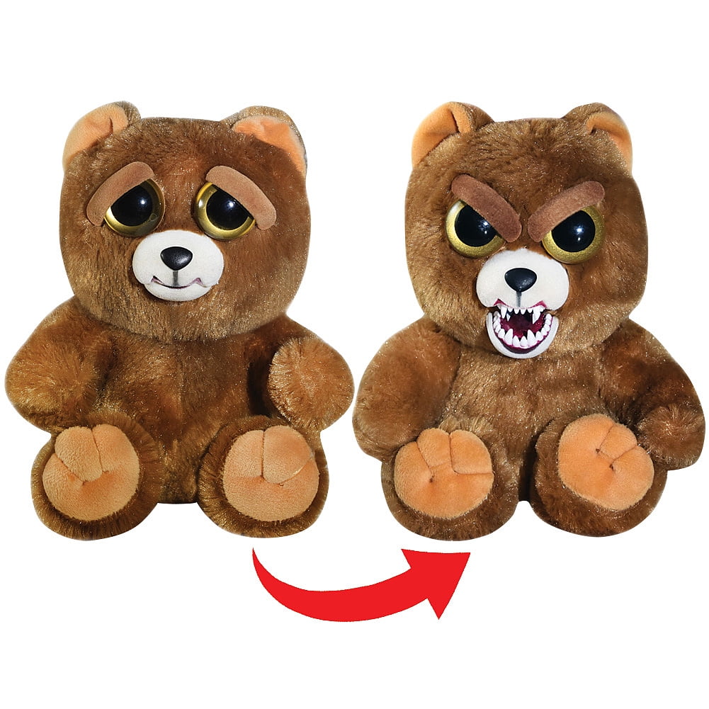 Feisty Pets Sir Growls A Lot Bear 8.5" Plush Stuffed Animal Toy w