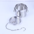 thumbnail image 3 of Stainless Steel Tiny Holes Spice Infuser Soup Straining Basket Seasoning Ball Filtering Tool Kitchen Gadget (Large Size), 3 of 8