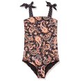 thumbnail image 2 of Billabong Girls' Moongazer One Piece Swimsuit, Multi, 7, 2 of 2