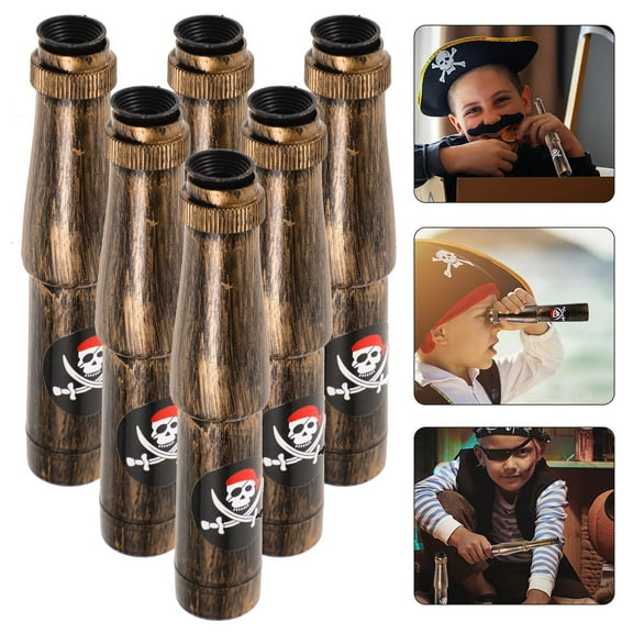 FRCOLOR  6 Pcs Pirate Props Theme Party Telescopes Convenient Observation
