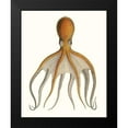 thumbnail image 2 of Unknown 20x24 Black Modern Framed Museum Art Print Titled - Antique Octopus Collection VI, 2 of 5