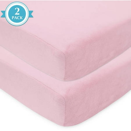 American Baby Company Heavenly Soft Chenille Fitted Crib Sheet
