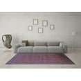 thumbnail image 3 of Ahgly Company Indoor Rectangle Oriental Light Blue Industrial Area Rugs, 4' x 6', 3 of 4