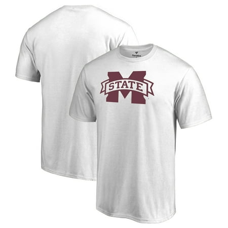 - Mississippi State Bulldogs Fanatics Branded Primary Team Logo T-Shirt - White
