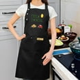 thumbnail image 2 of 2 Pack Adjustable Bib Apron with Cartoon Cars Design - 2 Pockets Perfect for Cooking & Chef Work for Men & Women - " TRIPLA YO MEAL ", 2 of 5