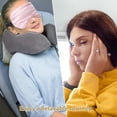 thumbnail image 3 of Deally Silk Sleep Mask, Eye Mask for Sleeping 4 Pcs, Soft Satin Eye Cover, Blindfold with Elastic Strap Night Eyeshade Travel Nap for Women Men, 3 of 7