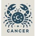 thumbnail image 5 of Cancer Zodiac Sign Adult Sand Long Sleeve Hoodie-3XL, 5 of 6