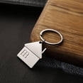 thumbnail image 4 of Sonducket Small Mini House Shaped Pendant Keychain Holder Festival Home Gifts Key Decoration Portable Car Metal Keyrings for Kids Type1 NO1, 4 of 6