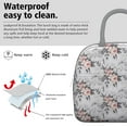 thumbnail image 3 of Womens Pioneer Flower Floral Print Pattern Lunch Box for Work,Insulated Lunch Bag for Women,Loncheras Para Mujer,Leakproof Adult Lunch Bag for Work,Beach,Travel,Picnic,Camping, 3 of 7