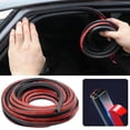 thumbnail image 2 of Five Hole Car Sealing Strip Rubber Weather Stripping - B-Shape, 2 of 8