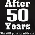 thumbnail image 3 of CafePress - 50Th Anniversary Funny Quote Dark T Shirt - Men's Classic Graphic Cotton T-Shirt, 3 of 4