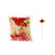 thumbnail image 1 of Decoraciones Del Día de San Valentín en Interiores, 100 Piezas 4.72 Pulgadas en Forma de Corazón Picks de Fruta, Palos de Bambú Desechables para Fiesta, Comida Y Platos de Fruta, 1 of 6