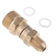 thumbnail image 1 of Adaptador / acoplador de 22 14 mm para manguera de lavadora a caliente, 1 of 9