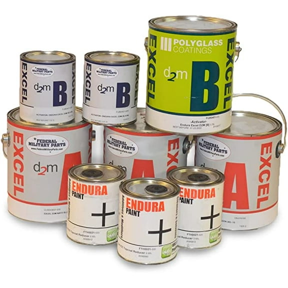 Military Paint Kit - 5 gallons   Camouflage Woodland Pattern - Black Tan Green