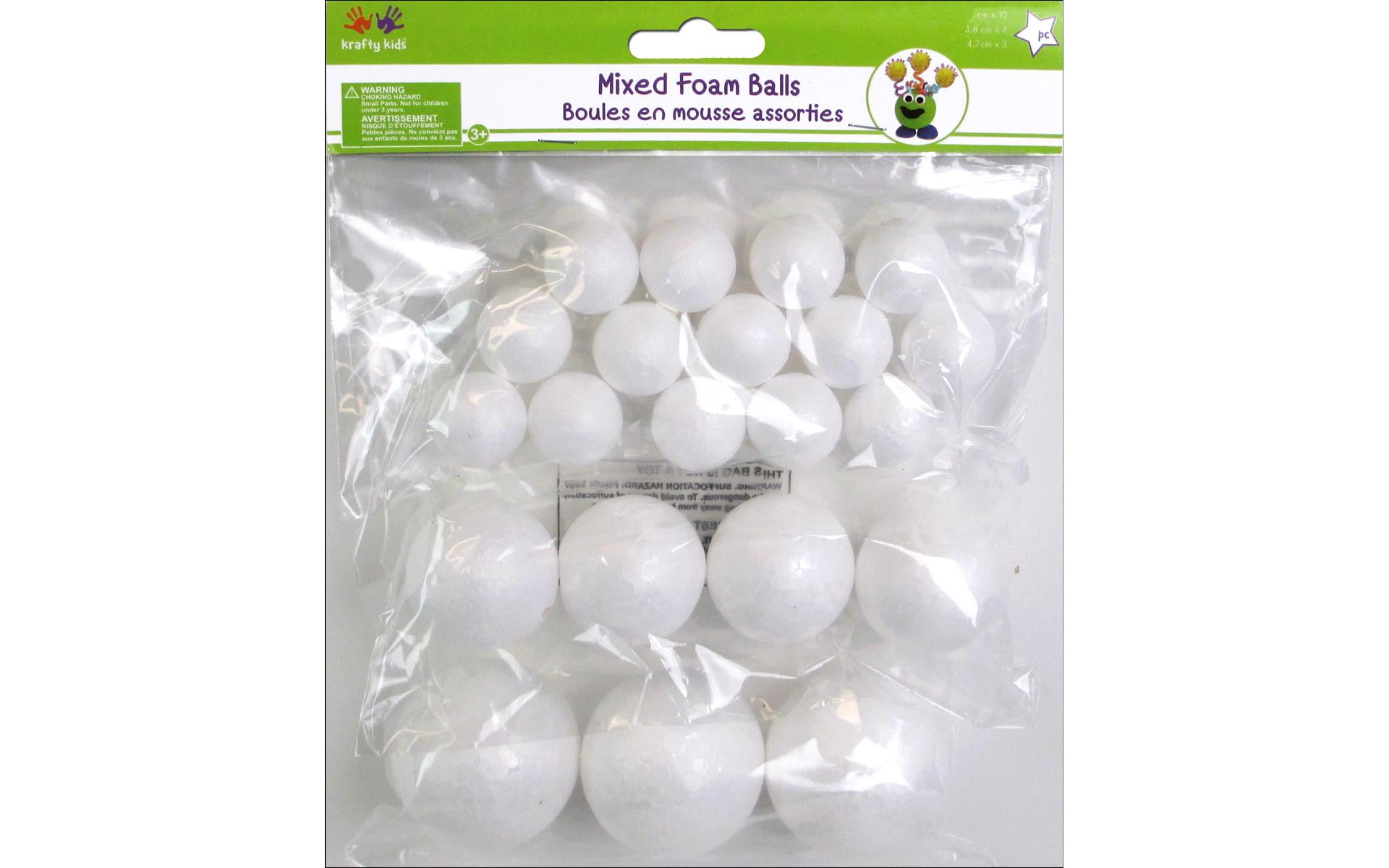 Multicraft Krafty Kids Mixed Foam Balls