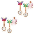 thumbnail image 2 of heritaly 2Pcs Fob Watch Exquisite Pocket Hanging Watches Accessories Office 2Set, 2 of 6
