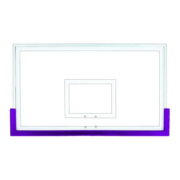 72" Purple TuffGuard Backboard Padding