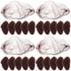 thumbnail image 4 of 60 piezas de red elástica para moños, accesorio para el cabello para mujeres y niñas., 4 of 8