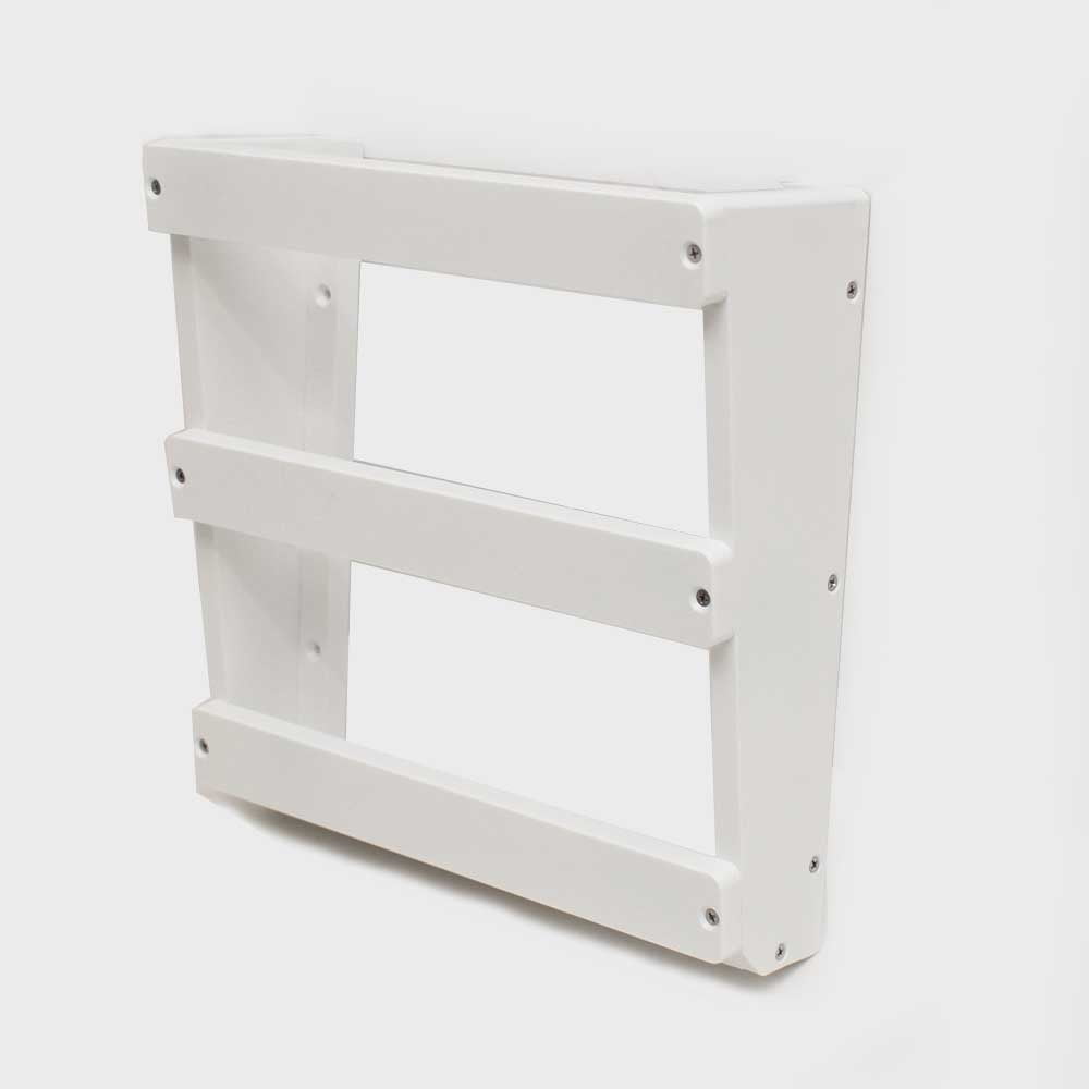 Parker Boat Magazine Storage Rack 255865 | 12 x 12 x 4 Inch White ...