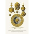 thumbnail image 2 of Fedor Grigoryevich Solntsev 13x18 Gold Ornate Wood Frame and Double Matted Museum Art Print Titled - A. Serebrianoe Zolochenoe Incense 1644 G. B. Serebrianoe Zolochenoe Incense 1649 G. C (18, 2 of 4