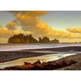 thumbnail image 3 of Johnson, George 14x11 Black Modern Framed Museum Art Print Titled - La Push Sea Stacks, 3 of 5