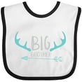 thumbnail image 3 of Inktastic Big Brother, Older Brother, Deer Antlers, Arrow Boys Baby Bib, 3 of 4
