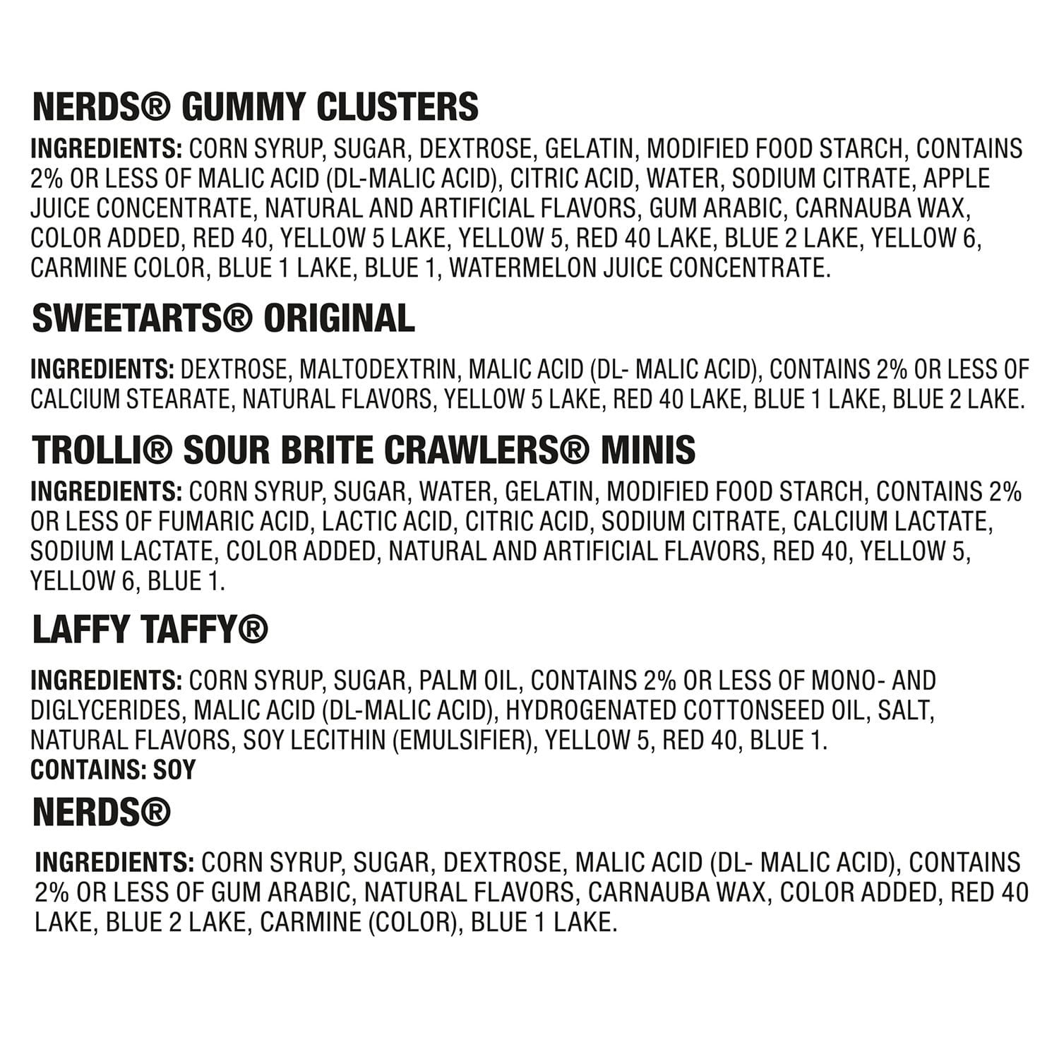 Nerds Assorted Easter Treat Size Mix, 175 ct.