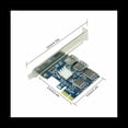 thumbnail image 2 of PCIE PCI-E PCI Express Riser Card 1X to 16X 1 to 4 USB 3.0 Slot Multiplier Hub Adapter, 2 of 6
